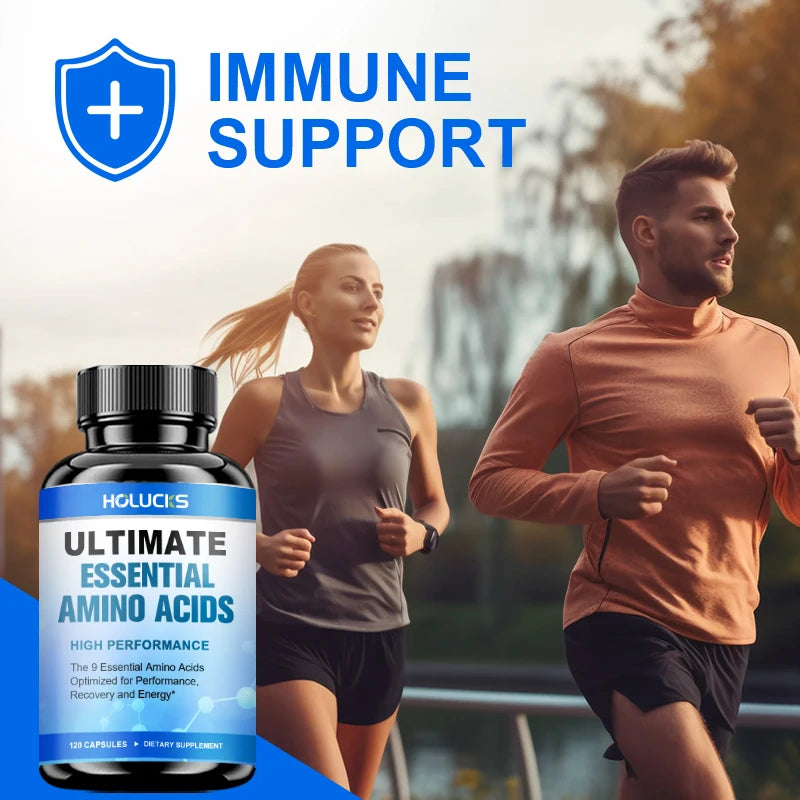 Advanced Amino Acid Capsules for Muscle Building Support