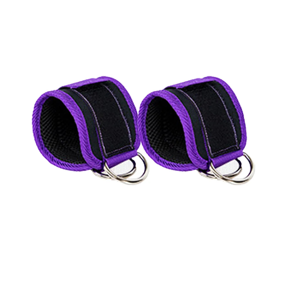 D-Ring Ankle Cuffs Resistance Training Straps Unisex