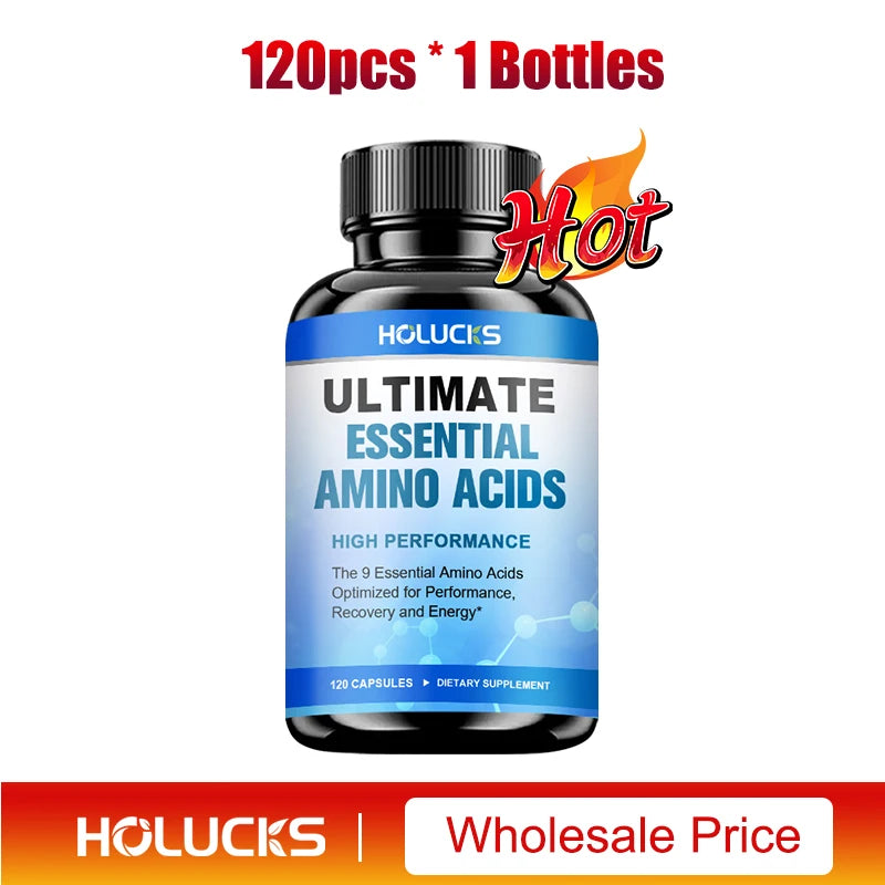 Advanced Amino Acid Capsules for Muscle Building Support