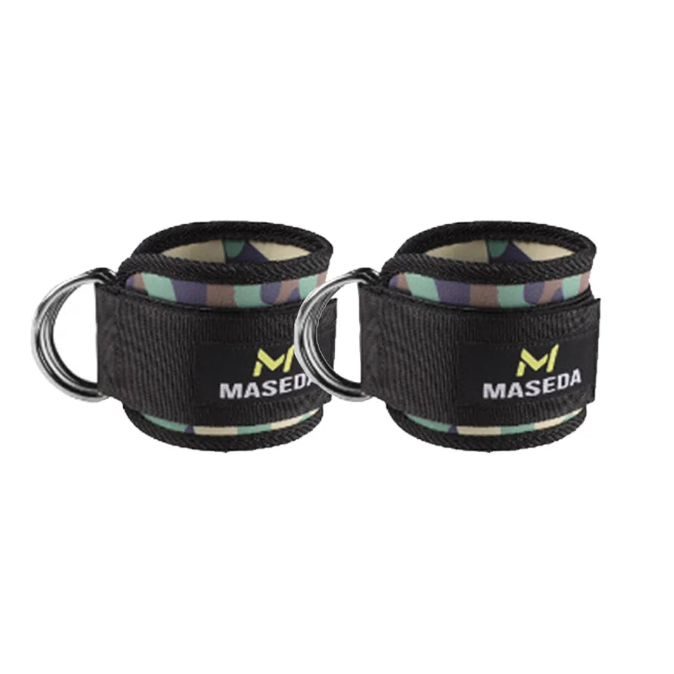 D-Ring Ankle Cuffs Resistance Training Straps Unisex