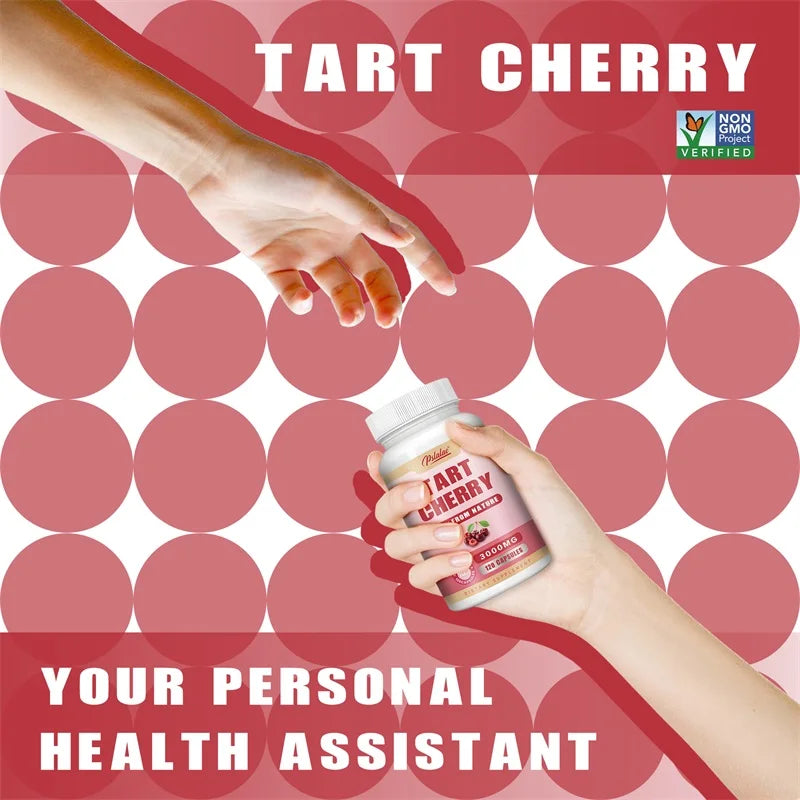 Tart Cherry Capsules for Joint and Muscle Support