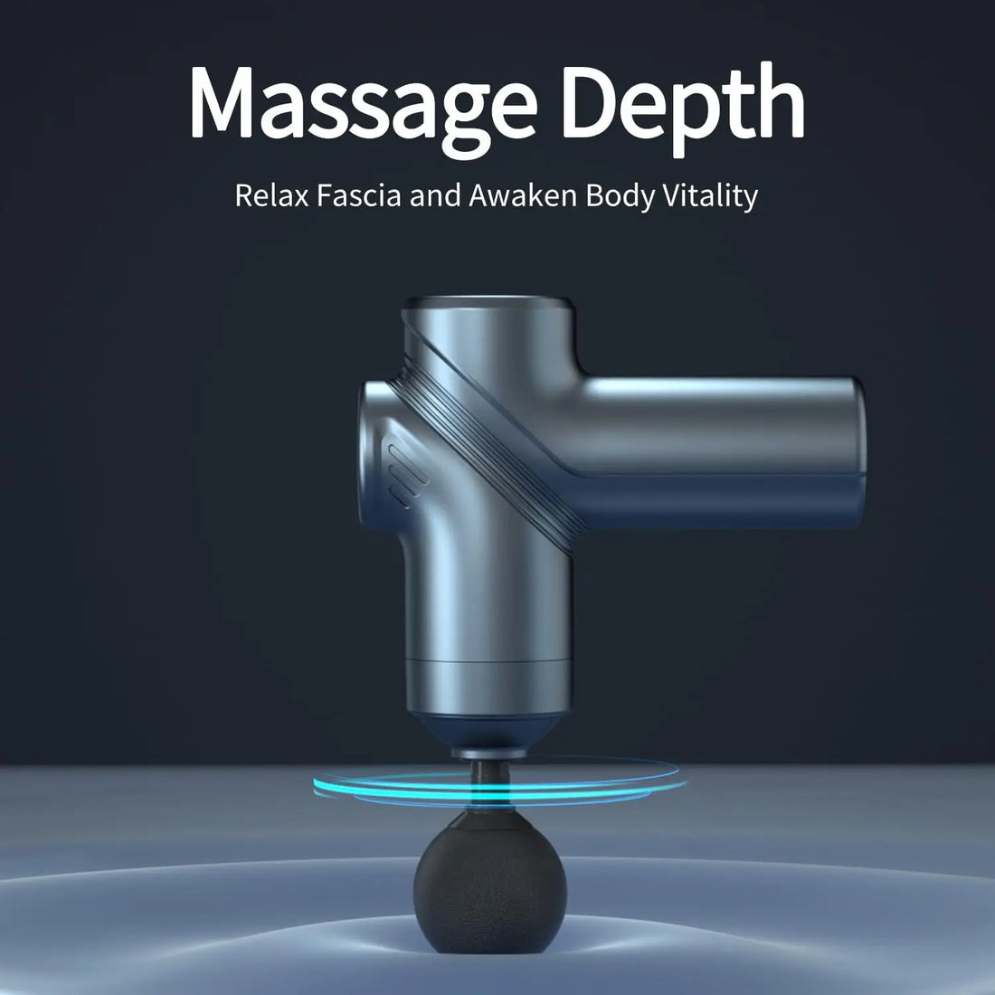 Mini Deep Tissue Massage Gun with Four Heads