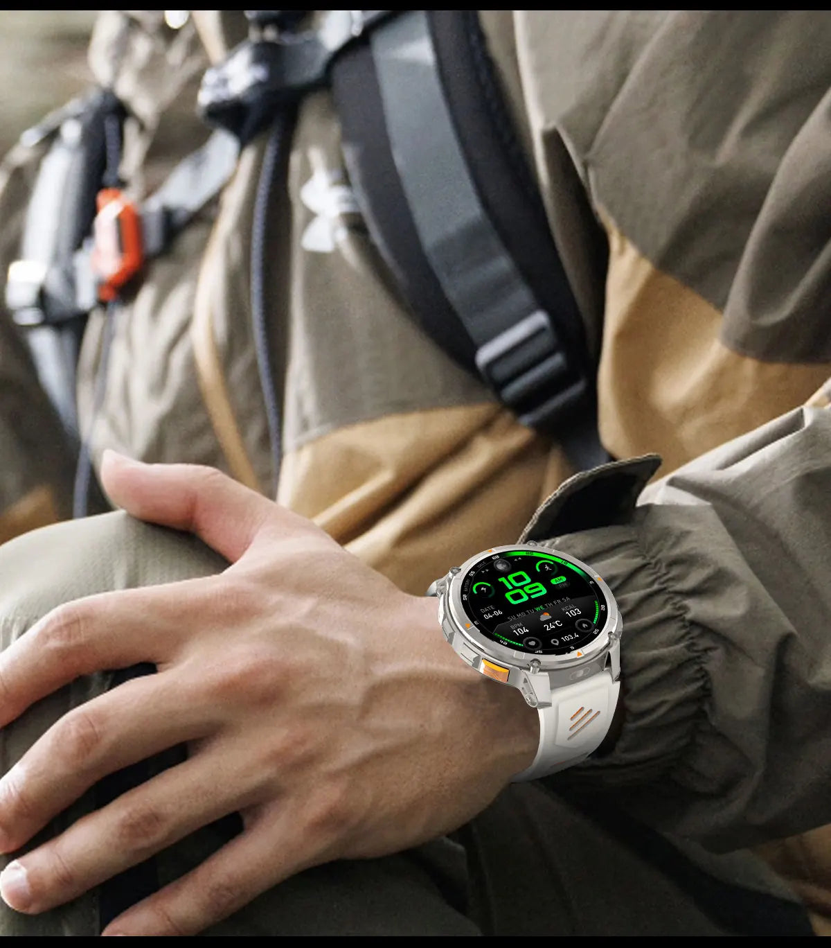 AMOLED GPS Bluetooth Smart Watch