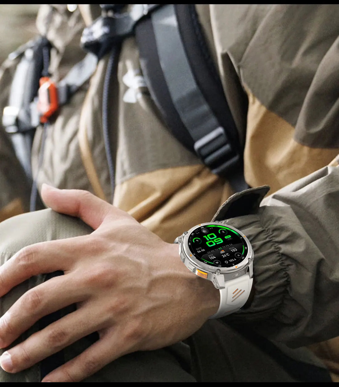 AMOLED GPS Bluetooth Smart Watch