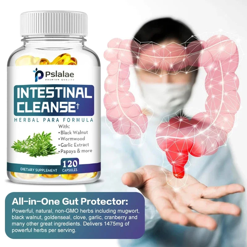 Intestinal Cleanse Supplement for Digestive Wellness Support