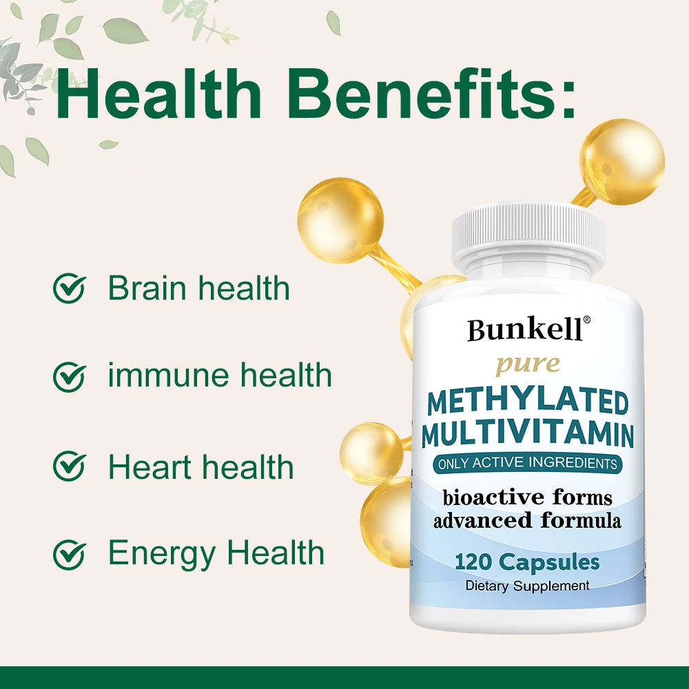 Methylated Multivitamin Capsules with Activated B Vitamin Complex