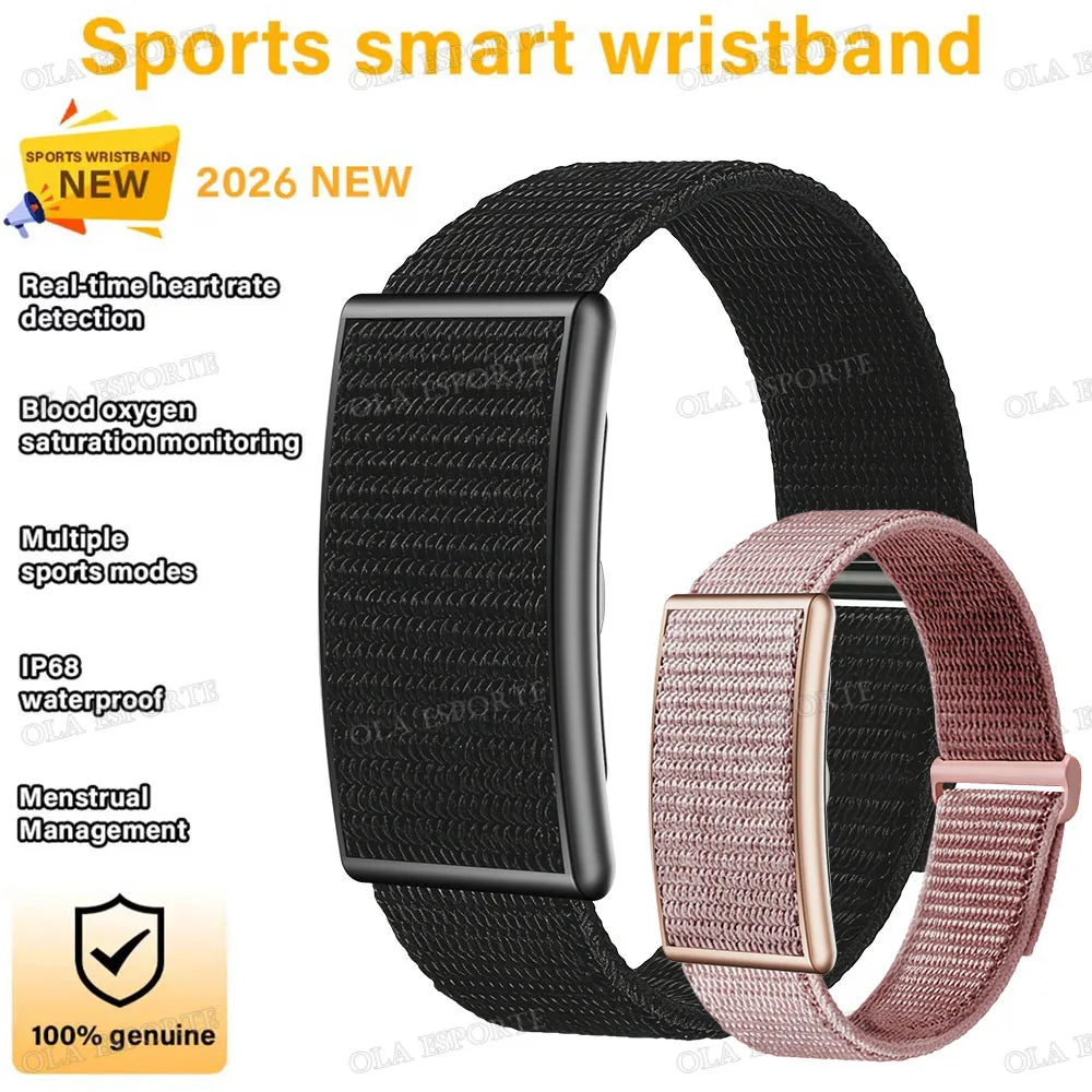 2026 Fitness Tracker Smart Bracelet with Heart Rate Monitor
