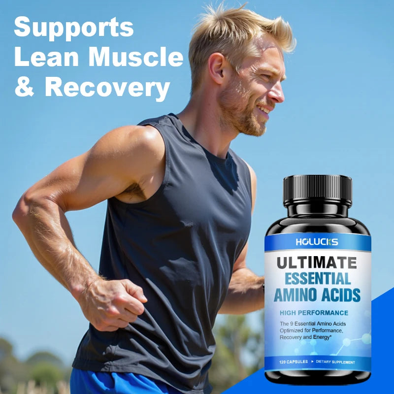Advanced Amino Acid Capsules for Muscle Building Support