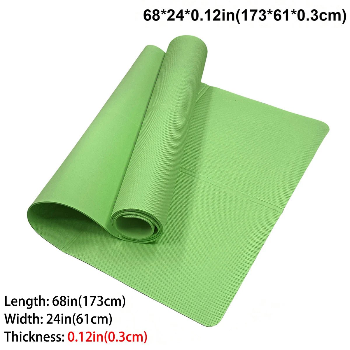 Foldable EVA Yoga Mat for Travel and Fitness