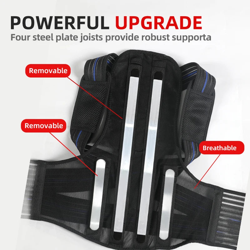 Adjustable Back Support Posture Corrector for Adults