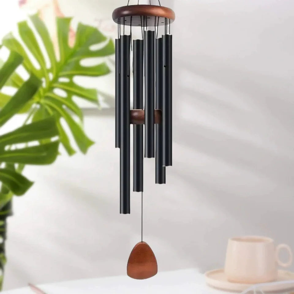 Retro Aluminum Tube Wind Chime Outdoor Home Decoration Pendant