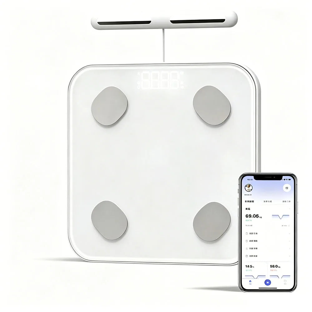 Smart 8-Electrode Body Composition Digital Weight Scale