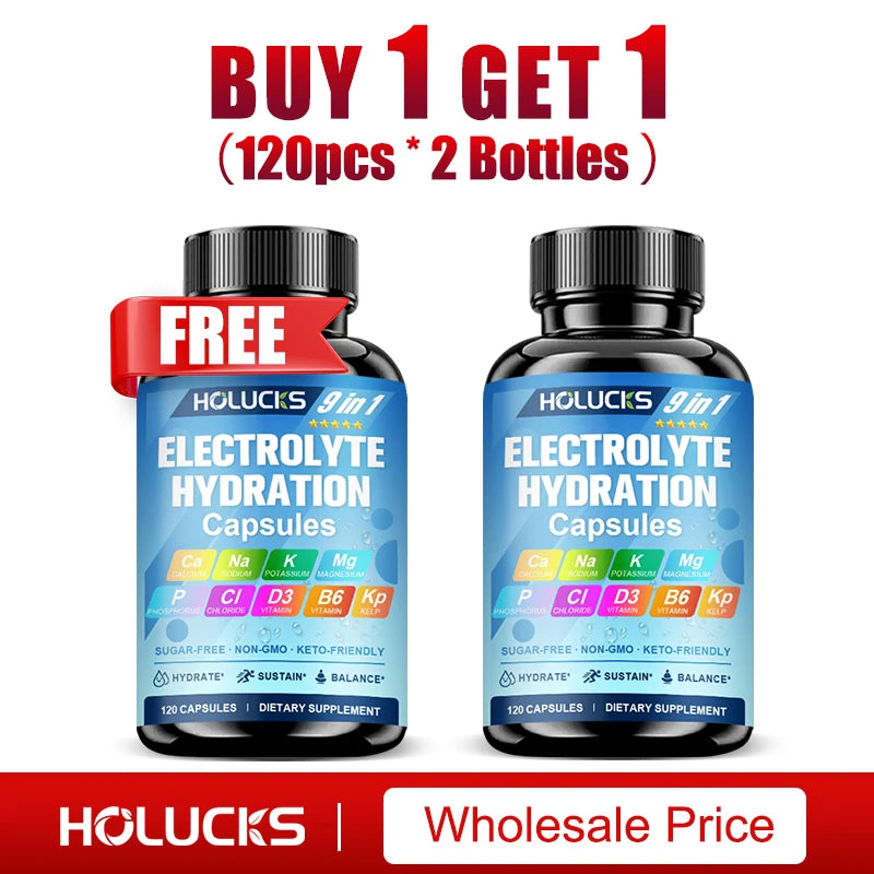 Electrolyte Hydration Capsules for Workout Recovery Support