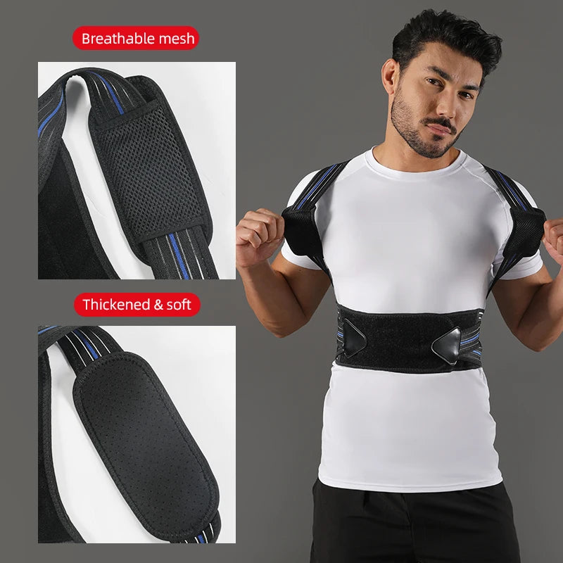 Adjustable Back Support Posture Corrector for Adults