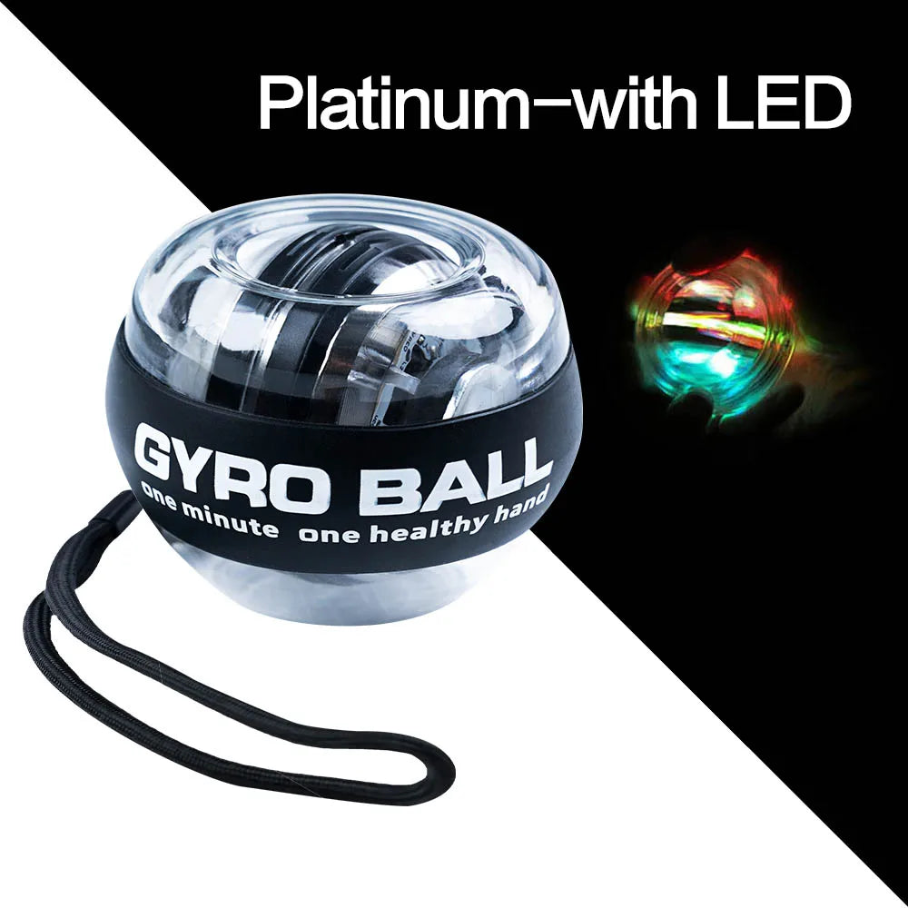 LED Gyro Wrist Power Trainer Ball