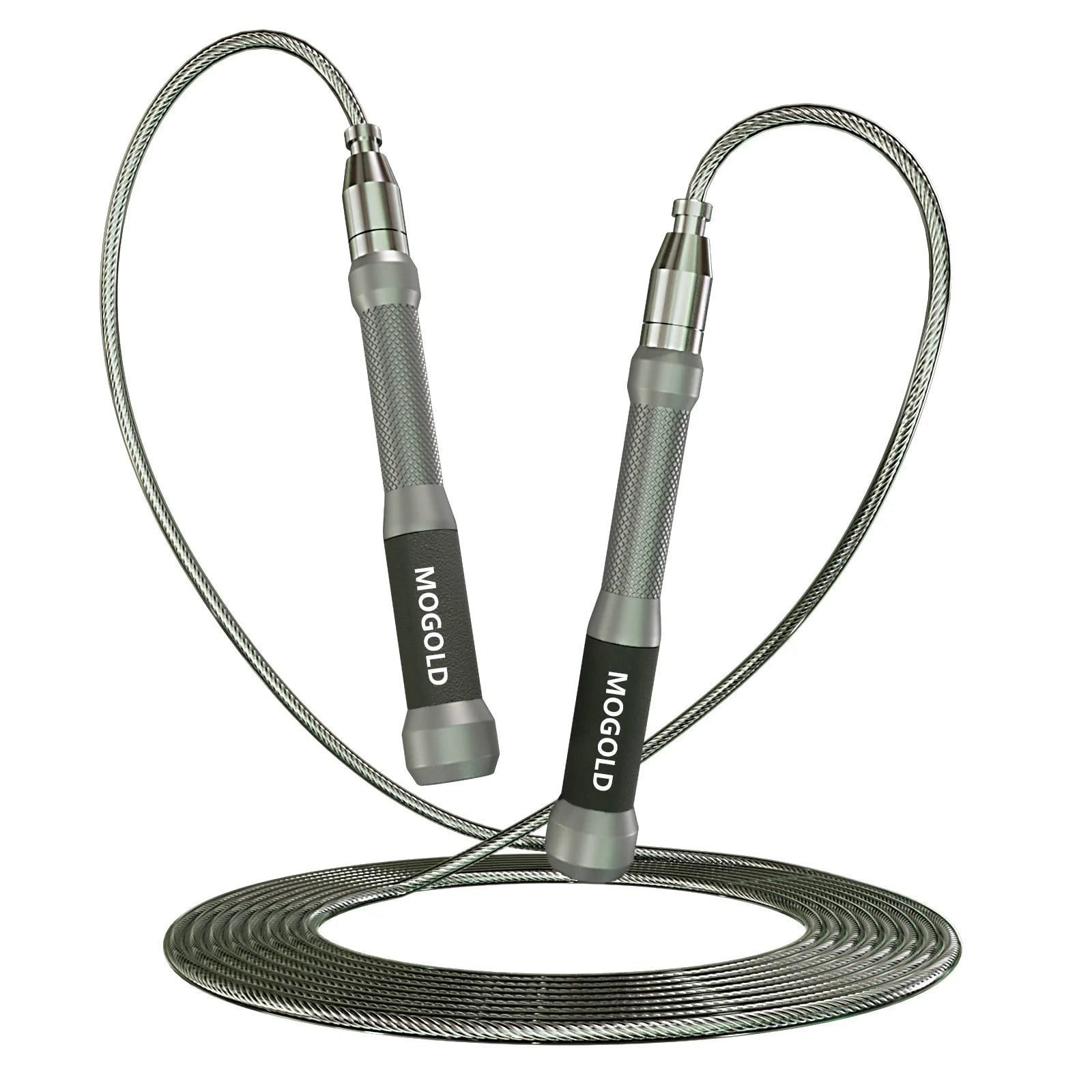 Adjustable Steel Jump Rope with Ball Bearings Fitness