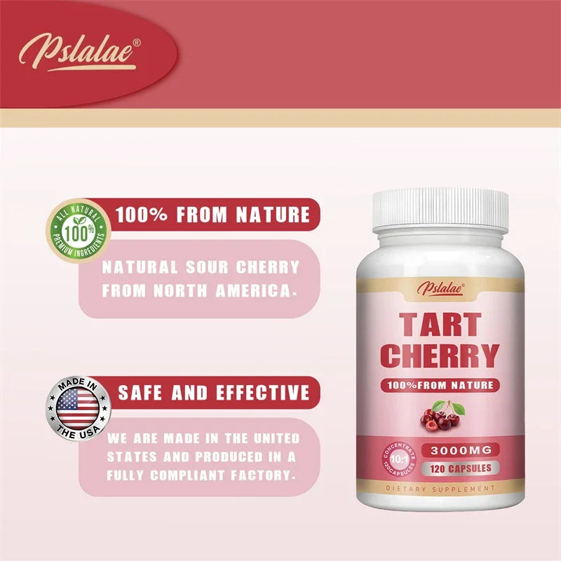 Tart Cherry Capsules for Joint and Muscle Support