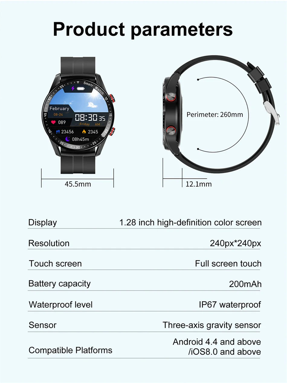 Bluetooth Health Smart Watch