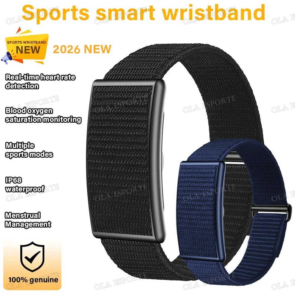 2026 Fitness Tracker Smart Bracelet with Heart Rate Monitor