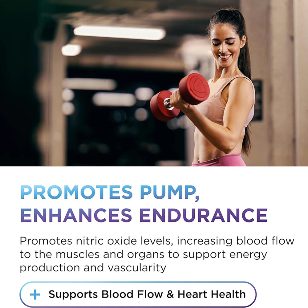 L-Arginine 3000mg Supplement for Energy and Endurance
