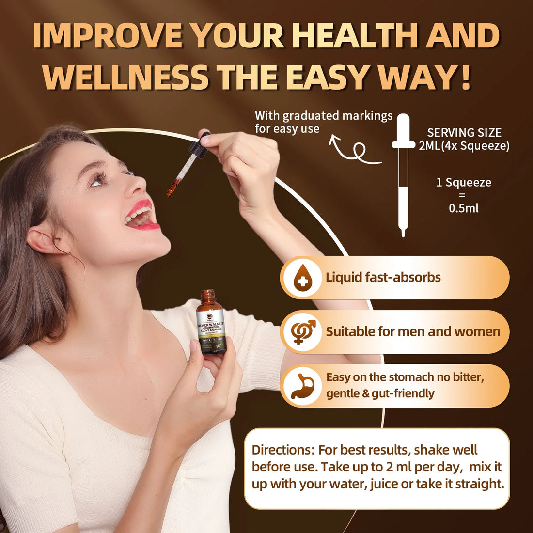 Black Walnut Herbal Drops