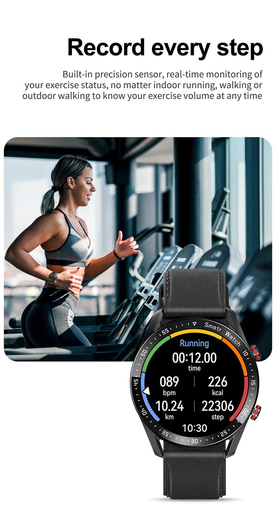 Bluetooth Health Smart Watch