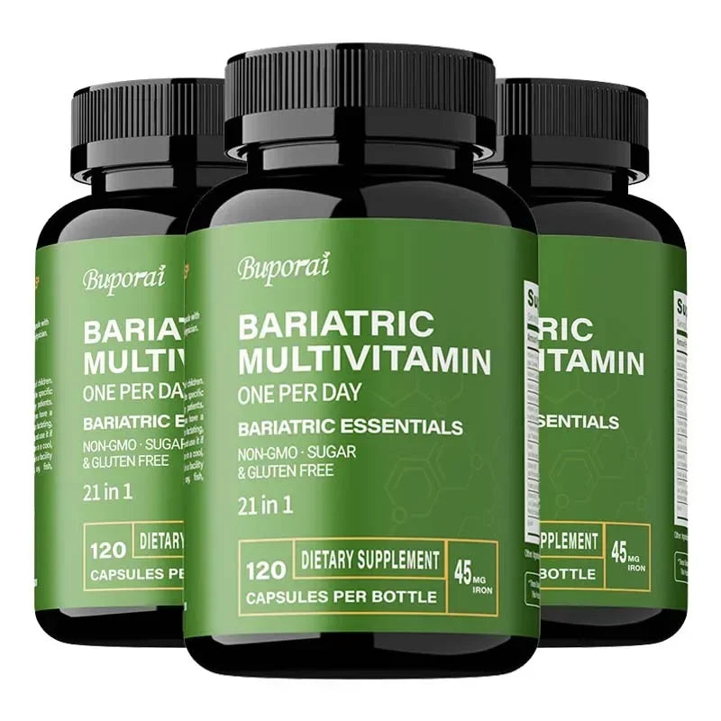 Bariatric Multivitamin Supplement with 21 Essential Vitamins Minerals
