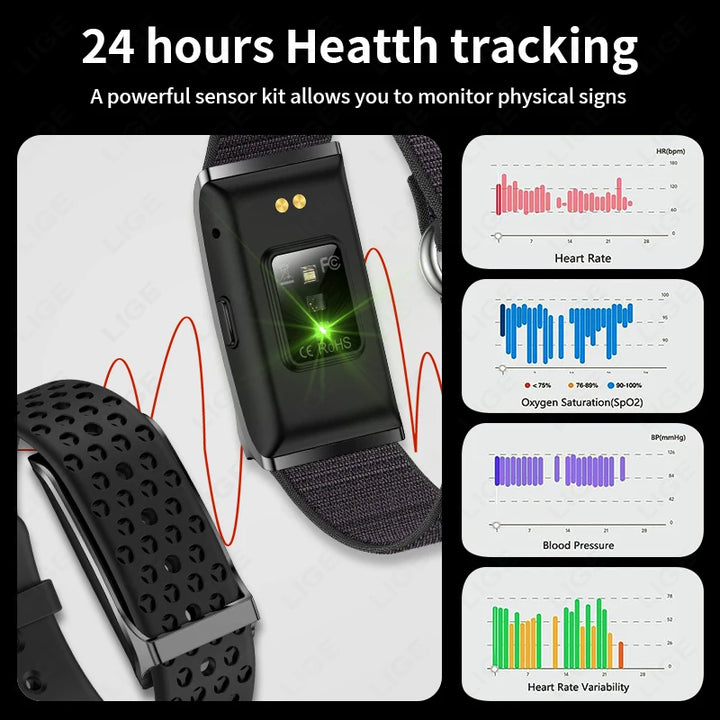 LIGE No-Screen Sports Smart Watch