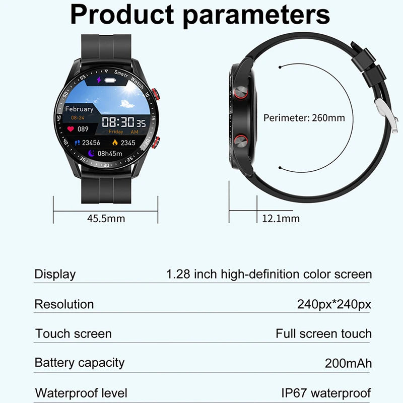 Bluetooth Health Smart Watch