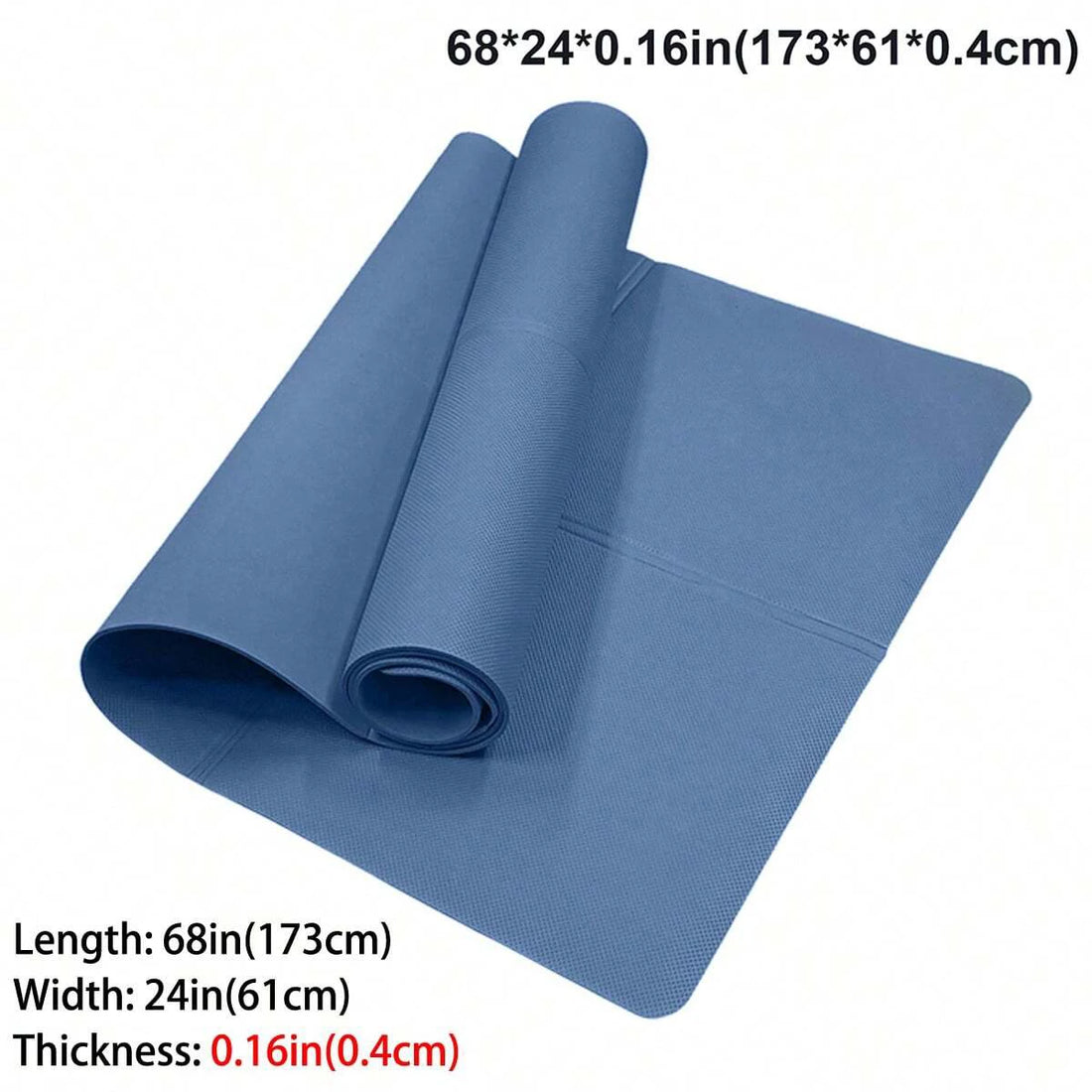 Foldable EVA Yoga Mat for Travel and Fitness
