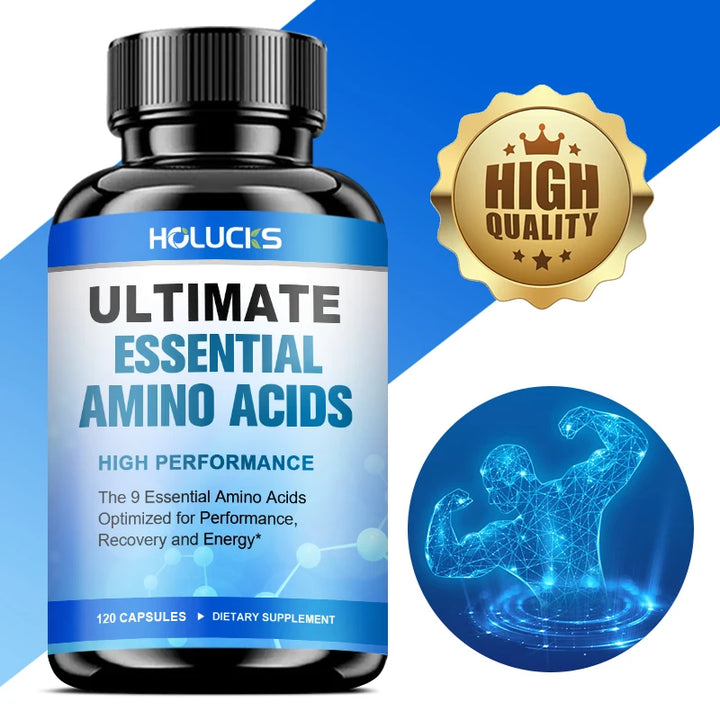 Advanced Amino Acid Capsules for Muscle Building Support