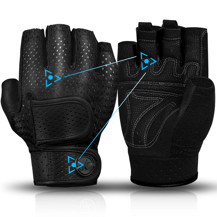Non-Slip Weight Lifting Gym Gloves