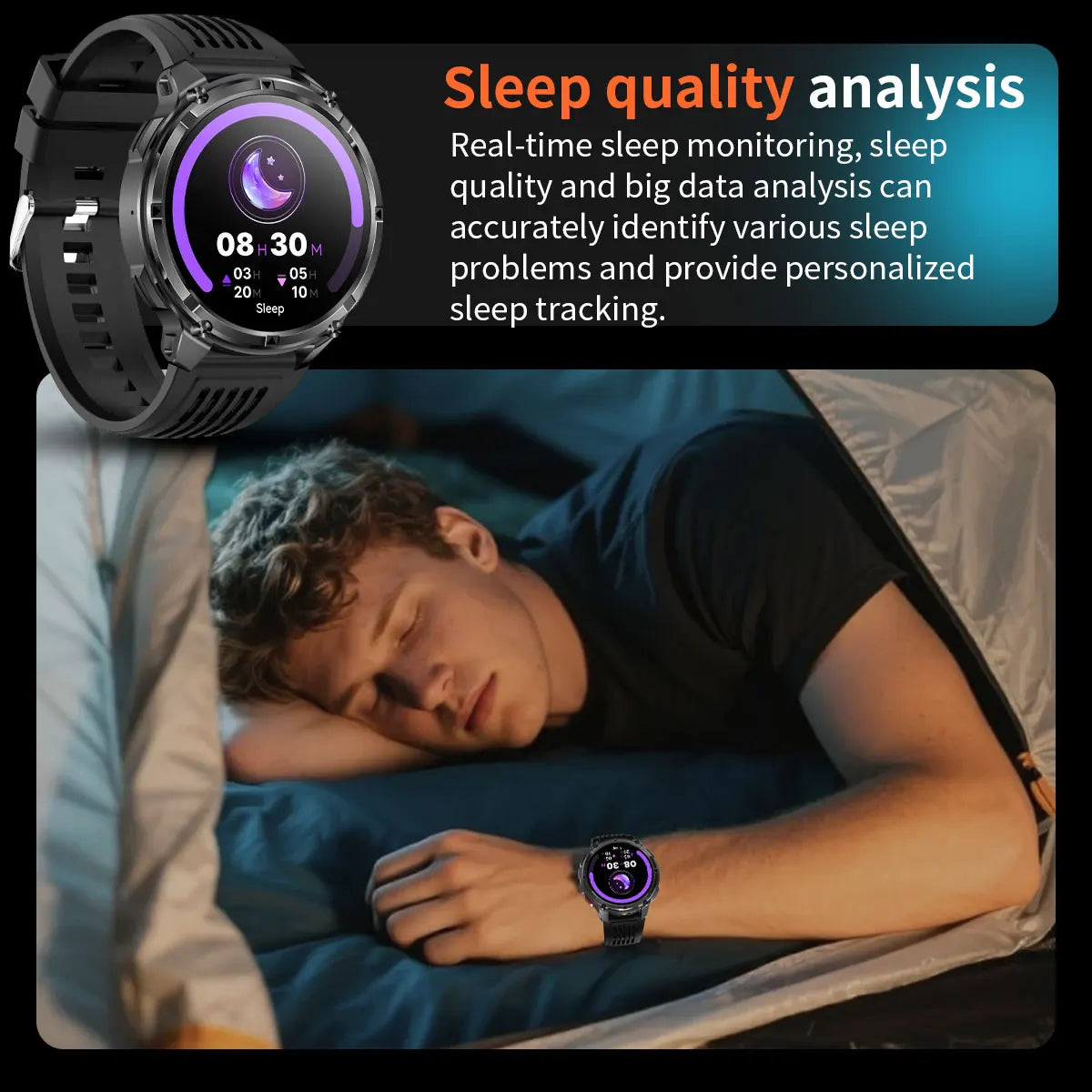 AMOLED GPS Bluetooth Smart Watch