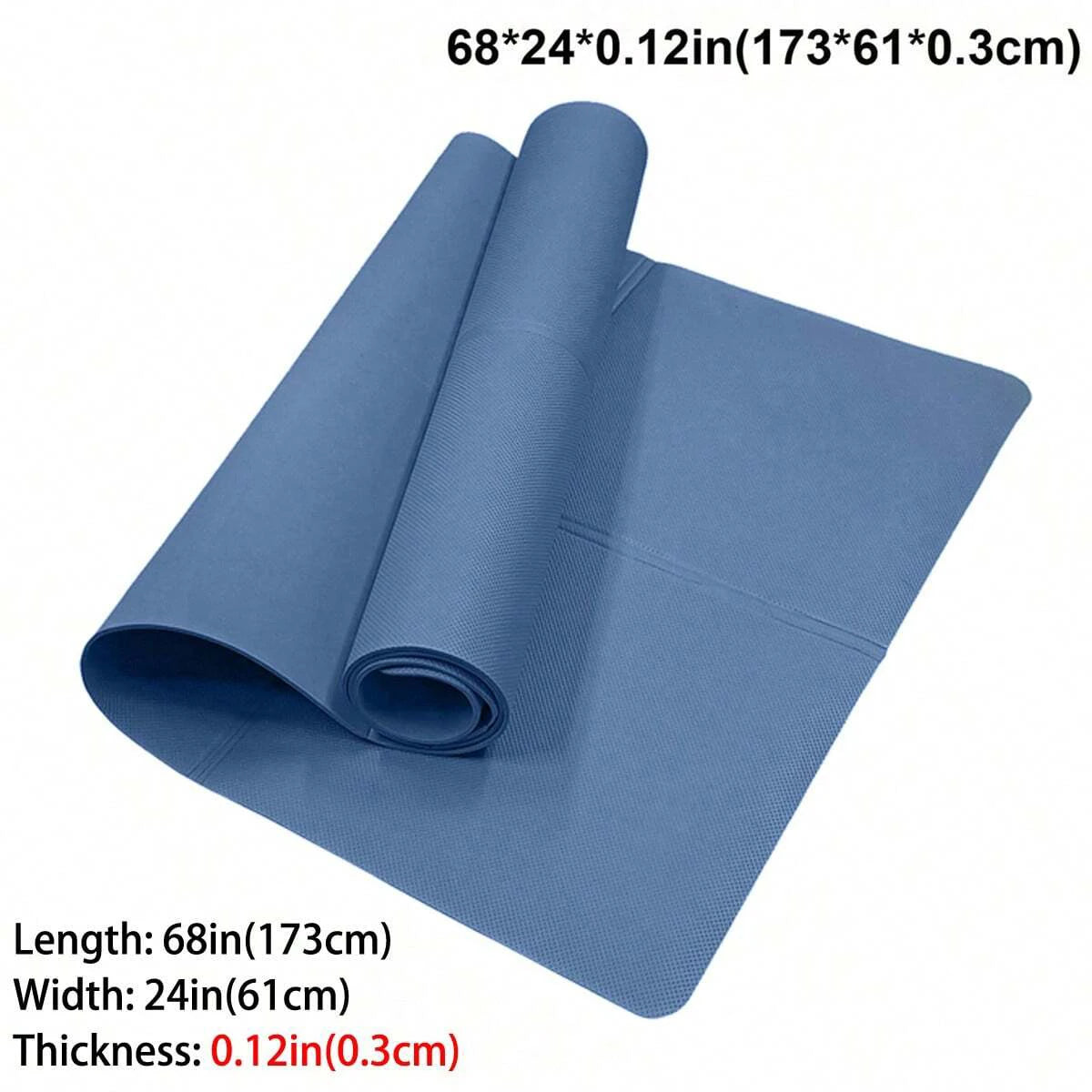 Foldable EVA Yoga Mat for Travel and Fitness