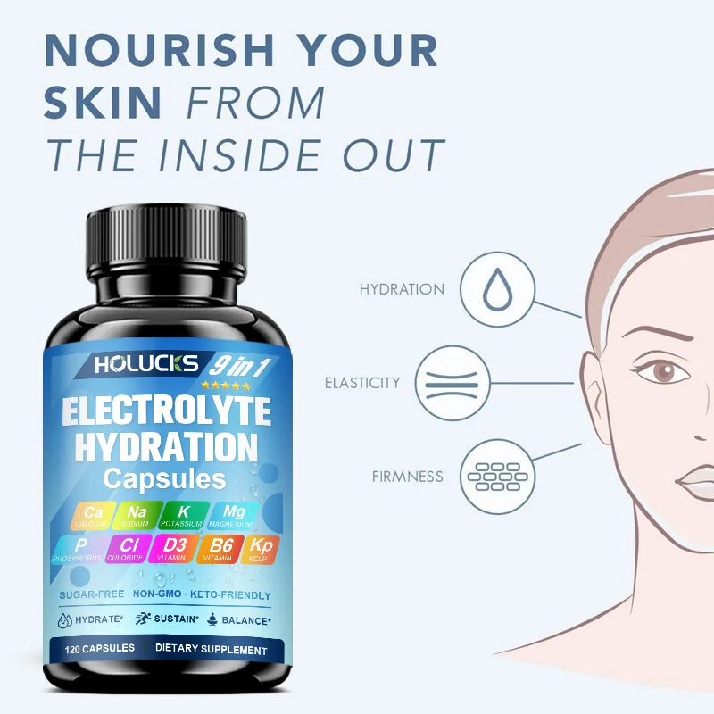 Electrolyte Hydration Capsules for Workout Recovery Support