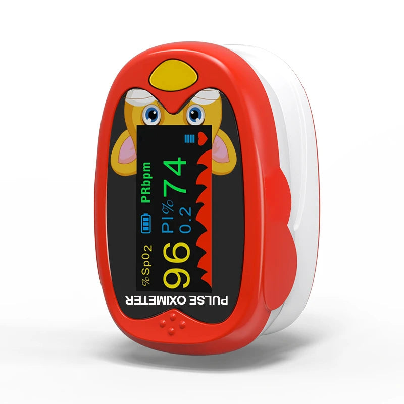 Children's Infrared Forehead Thermometer and Finger Pulse Oximeter
